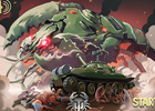 巨大な海老軍団に相対するのはもちろん戦車！Wargaming初のブラウザゲーム「World of Tanks:The Crayfish」が公開