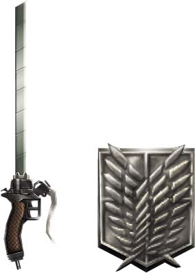 モンスターハンター フロンティアG、調査兵団の半刃刀身や超硬質ブレードなど「進撃の巨人」のコラボ武器が公開の画像