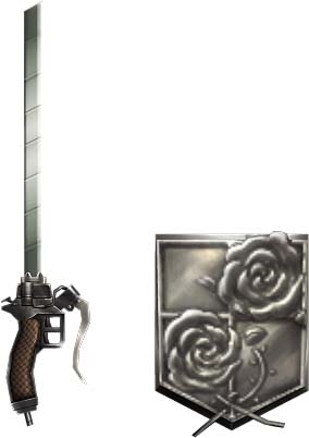 モンスターハンター フロンティアG、調査兵団の半刃刀身や超硬質ブレードなど「進撃の巨人」のコラボ武器が公開の画像