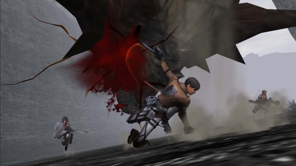 モンスターハンター フロンティアG、調査兵団の半刃刀身や超硬質ブレードなど「進撃の巨人」のコラボ武器が公開の画像