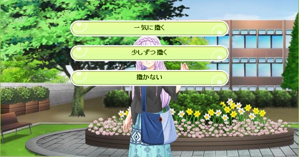 キャラフレ、お花見イベント第一弾「フォーチュンフラワー」が開催の画像