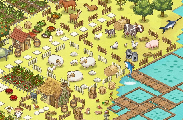 楽園生活 ひつじ村 大地の恵みと冒険の海、4月2日より正式サービススタート！「玉ウグイス」「ミニさくら」などがもらえる記念クエストもの画像