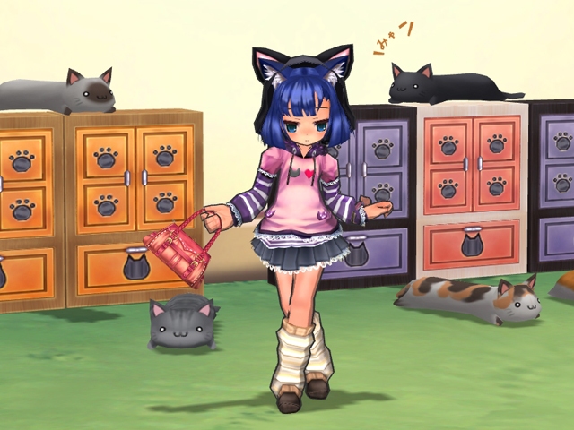 エミル・クロニクル・オンライン、「子猫少女・バステト」がペットになって登場！ECOくじ「にゃんにゃん☆ぱらだいす」が発売の画像