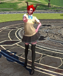 TERA、ガチャに新たなデザインの「2014制服アバター」が登場の画像