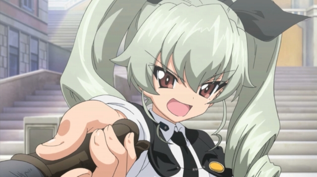 「World of Tanks meets ガールズ＆パンツァー 秋葉原上陸作戦です！」アキバビジョン最後となる5月の時報はアンチョビが担当の画像