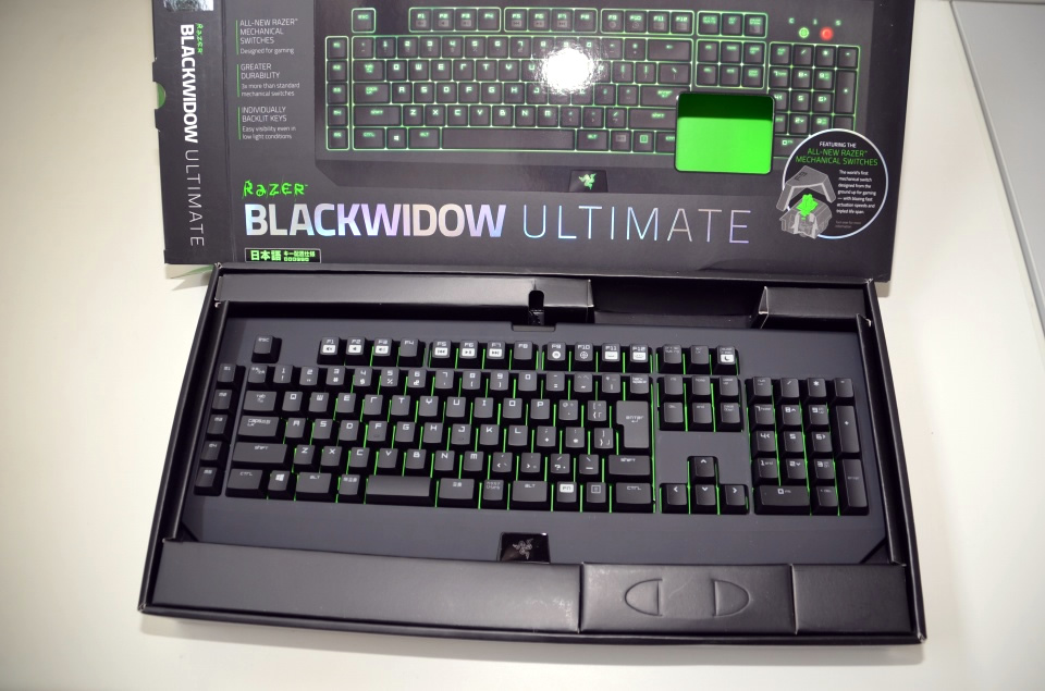 オリジナルキースイッチを搭載した Razer社のメカニカル・ゲーミングキーボード「BlackWidow Ultimate 2014」をレビューの画像