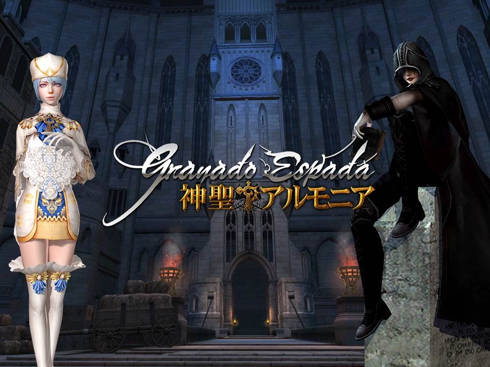 グラナド・エスパダのアップデート「神聖アルモニア」は明日5月14日実装！ニコニコ動画生放送「3Dキャラと巡る！GEスペシャル放送in ニコファーレ」をレポートの画像