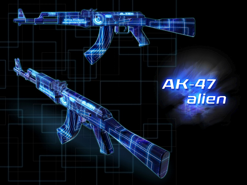サドンアタック、デザインコンテスト2013優秀賞作品「AK-47 Alien」が実装！永久武器を獲得できる「スネークボール」イベントも開催中の画像