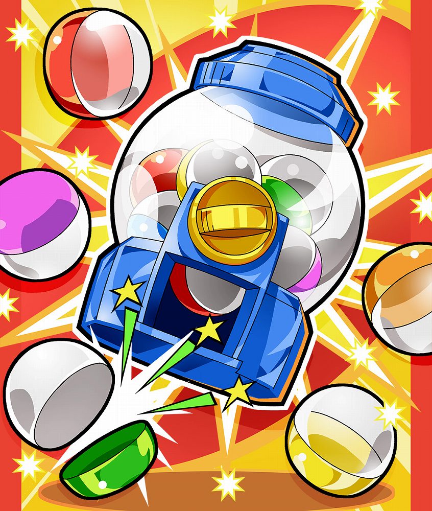 「ゲットアンプドX」いつもお世話になっているおみくじマシンの携帯型！？新アクセサリ「DOKIDOKI☆おみくじ」6月5日に登場の画像