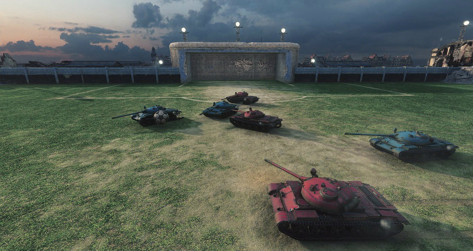 「World of Tanks」新マップ＆サッカーモードを追加する大型アップデート9.1が実施の画像