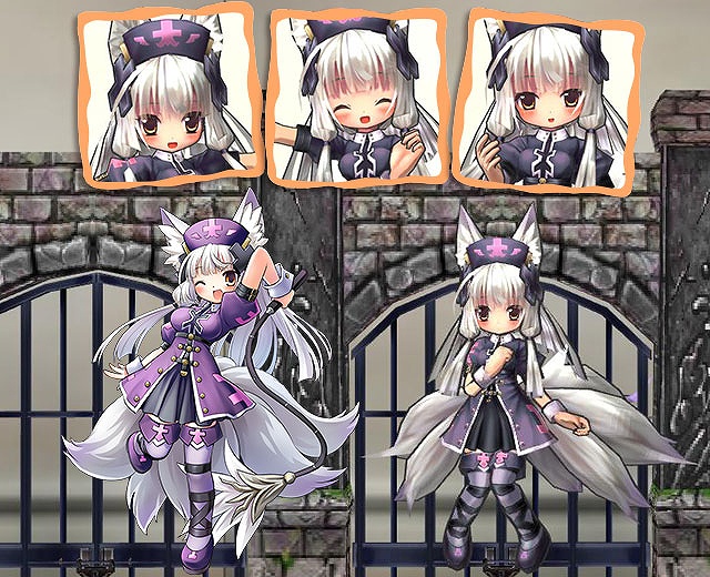 「エミル・クロニクル・オンライン」ペットになった黒衣の天使・玉藻を入手できるECOくじが発売！「えこにゅ～」の放送情報もの画像