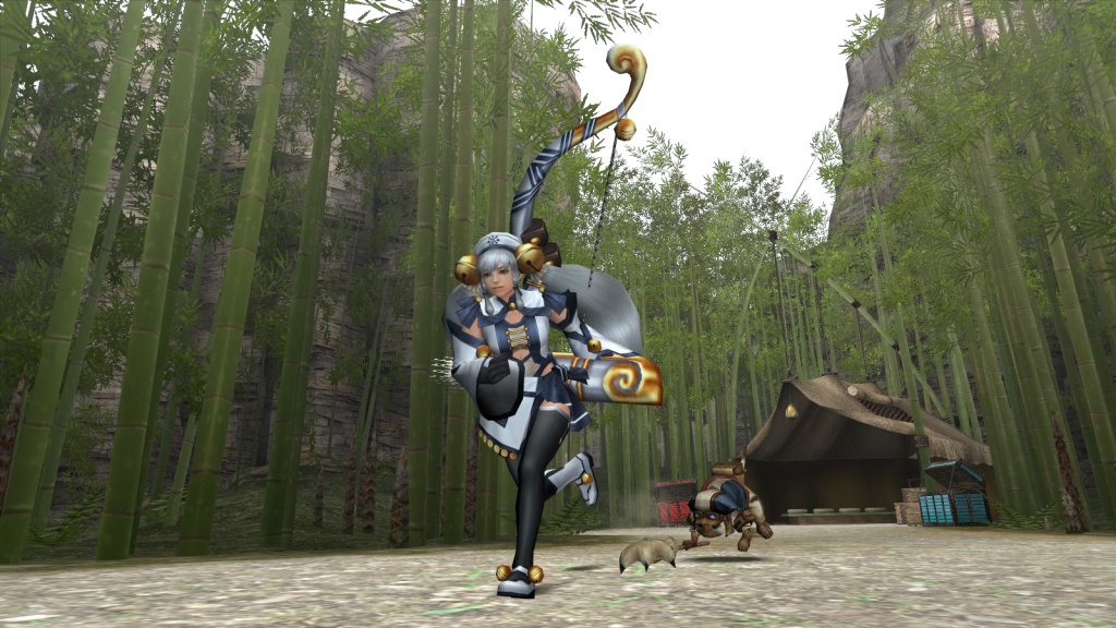 「モンスターハンター フロンティアG」可愛い相棒「パートニャー」との狩りにいける「G5」の新要素が公開―新フィールド「竹林奥部」や「G級技巧武器」の画像