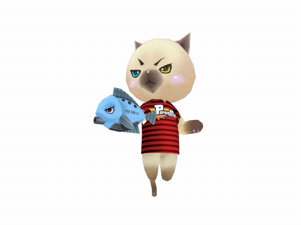 「ペーパーマン」ペーパチCASHに「シャッフルボイス3」や夏らしさ全開のアバターなどが登場！新武器「にゃんにゃん兄弟」がショップにて販売開始の画像