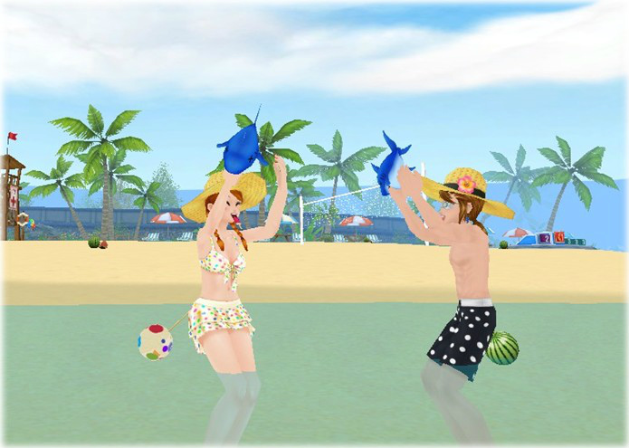 「ミル」大量に発生したサメを釣り上げる「夏☆波乗りイベント～1週目～」が開始の画像