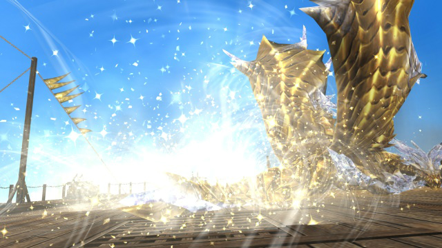 「モンスターハンター フロンティアG」新モンスター金塵龍「ガルバダオラ」の情報が公開！「閃の軌跡Ⅱ」とのコラボも開催決定の画像