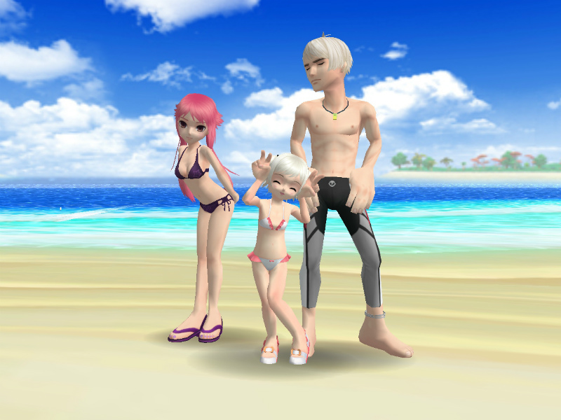 「スカッとゴルフ パンヤ」ガチャッとポンタに2014年新作水着が登場―第1弾は魅惑のビキニをはじめとした6キャラクターの魅力的な水着！の画像