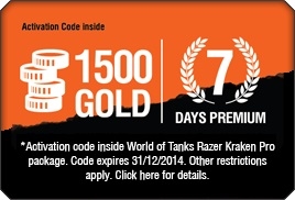 Razerのヘッドセット「Razer Kraken Pro」と「World of Tanks」のコラボモデル「Kraken Pro World of Tanks Edition」が8月29日に100個限定で発売の画像