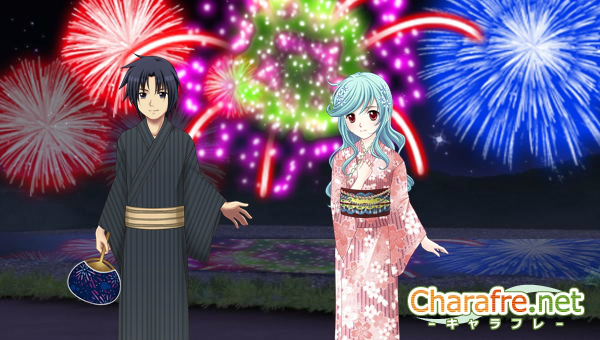 「キャラフレ」美しい華火の思い出を写真に収めるイベント「翔栄大華火祭」が開催の画像