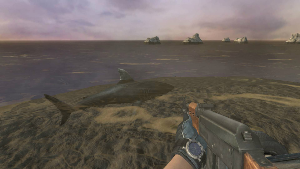 「Alliance of Valiant Arms」サメが徘徊する離島へ降下する新空輸爆破マップ「SHARK」が8月20日に実装の画像