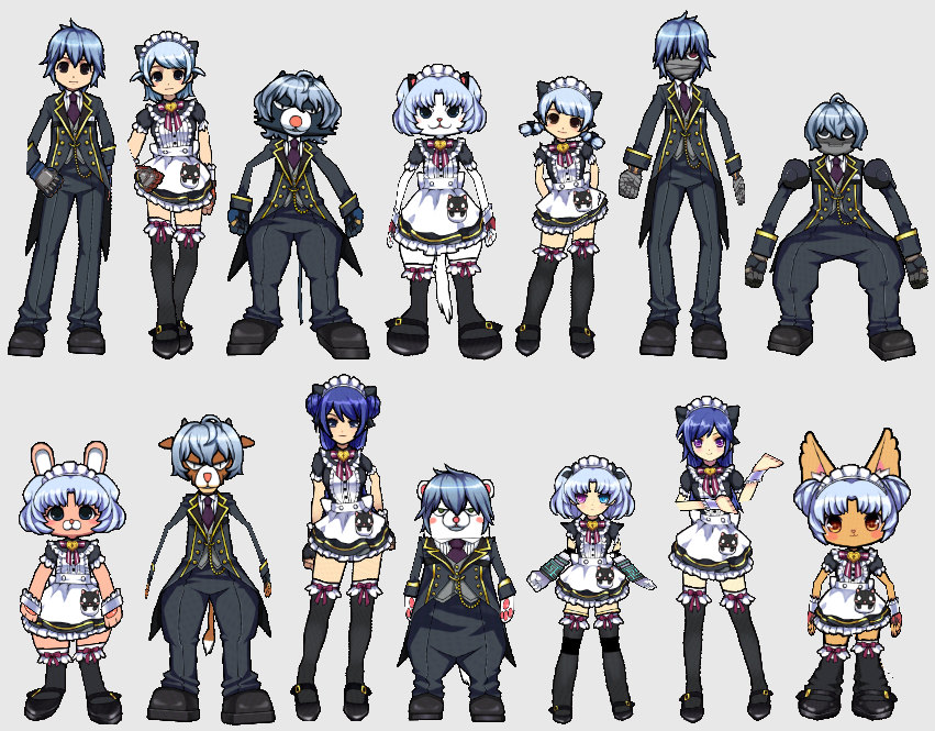 「ペーパーマン」ペーパチCASHに「執事・メイドボイス」やティナのボイス武器2種が登場の画像