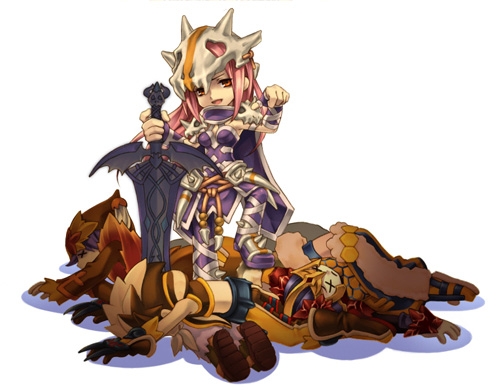 「エンジェルラブオンライン」インスタンスチャレンジクエスト「桜花城」が実装の画像