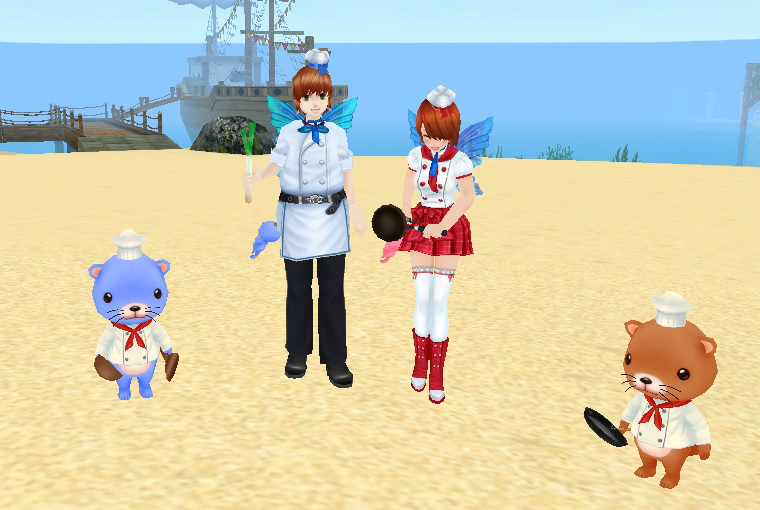 「ミル」ラッコボールを使った釣りで貝を集める「ラッコックイベント～1週目～」が開催の画像