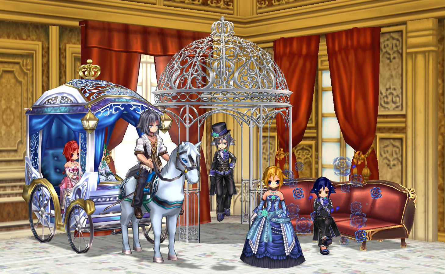 「エミル・クロニクル・オンライン」礼装の紳士・ワーウルフがパートナーになるECOくじ「夜会への招待状」が販売の画像