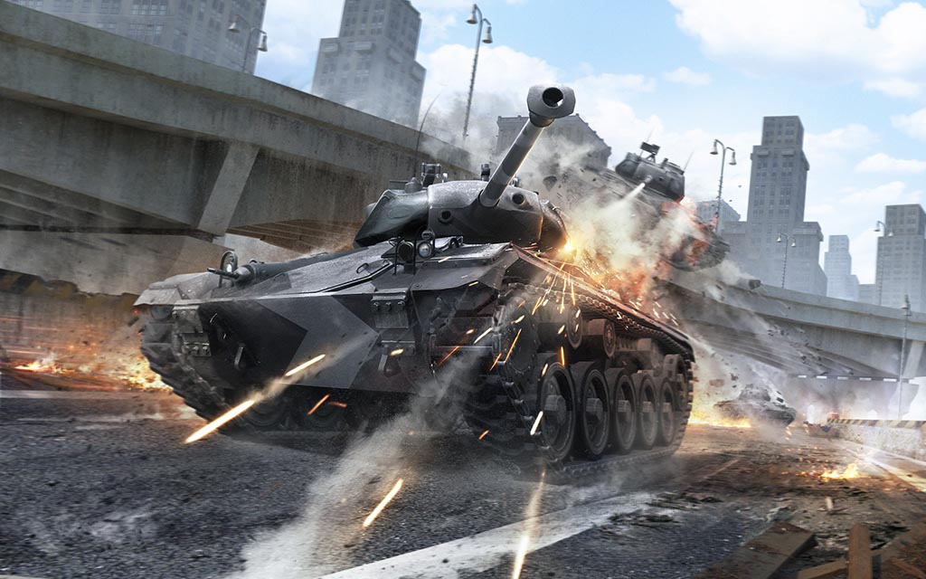 「World of Tanks」敵の砲撃や障害物を避けながらゴールを目指すイベント「タンクラリーモード」が開催の画像