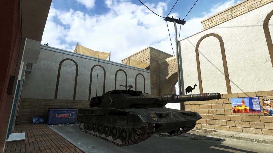 「Alliance of Valiant Arms」重厚な壁を戦車の主砲で粉砕！新護衛MAP「CASABLANCA」が10月8日に実装の画像