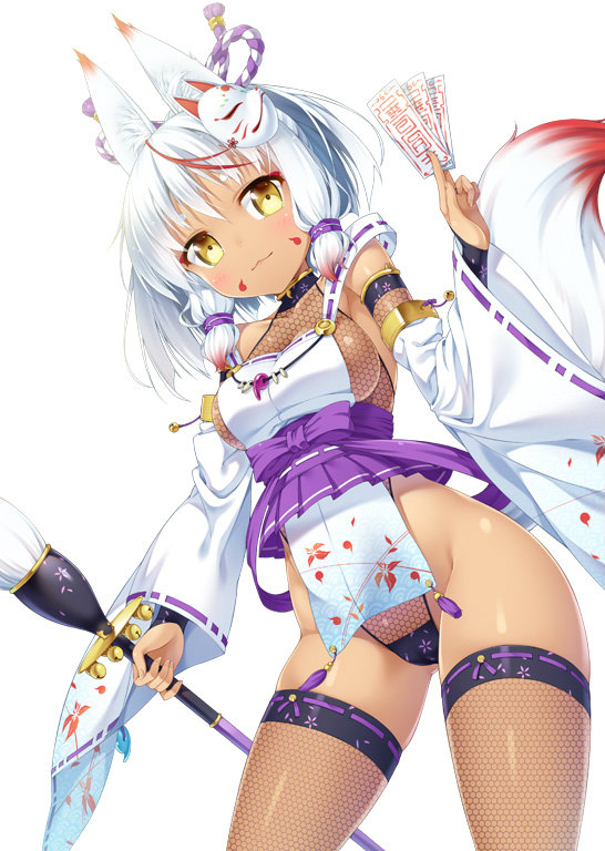 「桃色大戦ぱいろん」稲荷神の九十九神「九十九あやめ（Another）」が実装の画像