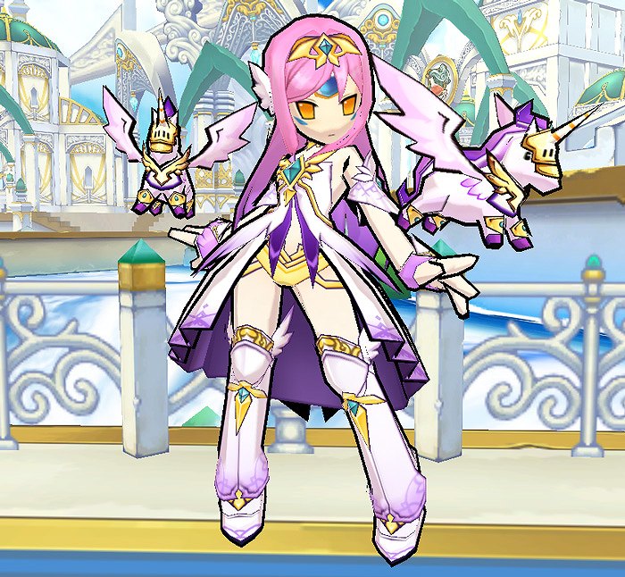 「エルソード」ホーリーユニコーンアバター登場＆ハロウィン限定の騎乗ペット「ナイトメア」実装の画像