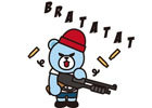 「NEXONコネクト」にて「サドンアタック×KRUNK」コラボによるオリジナルスタンプが配信