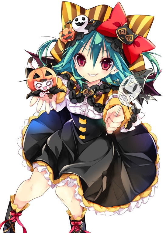 「桃色大戦ぱいろん」四日市クロア＆ロキ・オイレンシュピーゲルが2014ハロウィン仕様で登場の画像