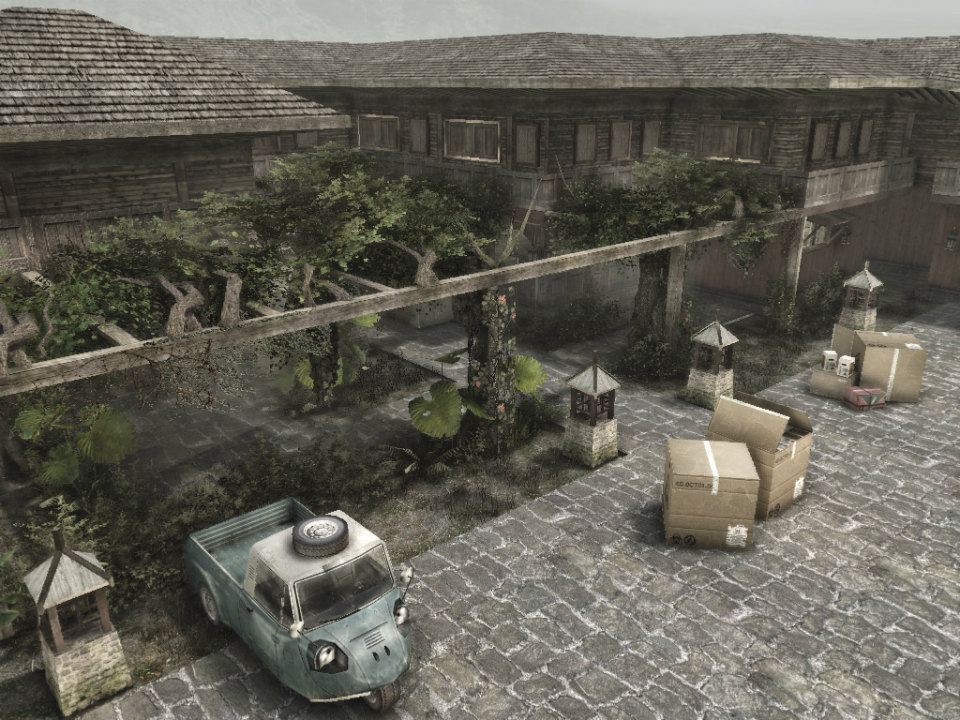 「HOUNDS」新マップ「スノービル」「感染したリゾート」などを追加するアップデートが11月27日に実装！予告第1弾としてスクリーンショットが公開の画像