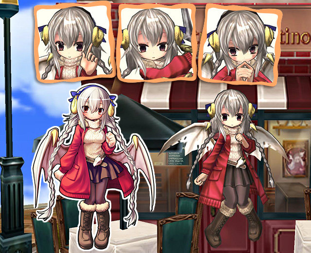 「エミル・クロニクル・オンライン」ECO公式ファンページ50000いいね！突破キャンペーンが開催！小さな魔王・ルチフェロがパートナーになるECOくじも販売の画像