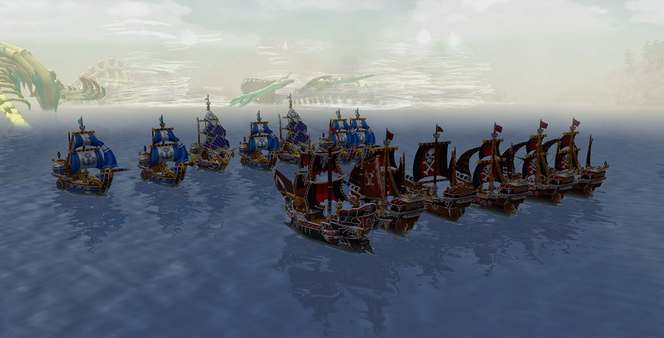 「スカイ・ロア」ついに開戦―海軍vs海賊の熱い戦いを体験しよう！大型システムアップデート「海上戦」が実施の画像