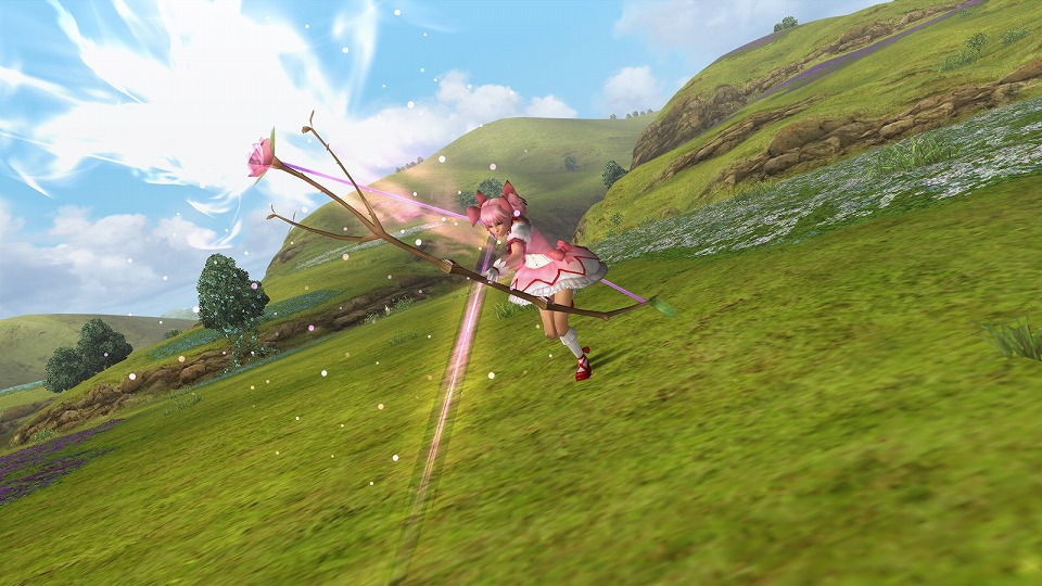 ボクと契約して、”ハンター”になってよ―「モンスターハンター フロンティアG」劇場版「魔法少女まどか☆マギカ」とのコラボが開始！の画像