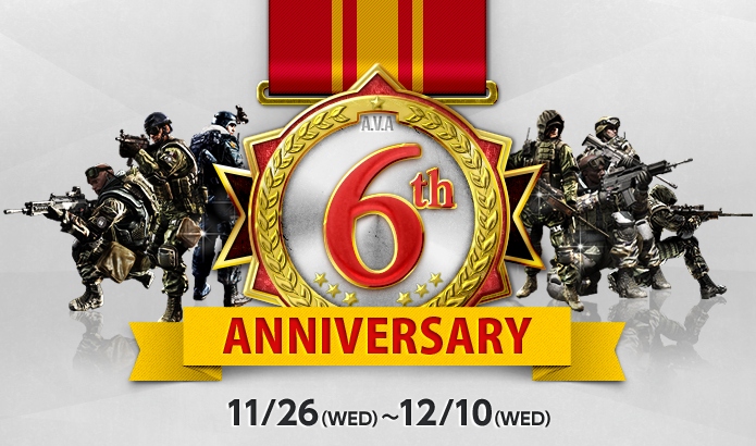 「Alliance of Valiant Arms」世界No.1クランを決定する「爆破」国際大会の情報が公開！内容盛りだくさんの「6周年記念イベント」も開催の画像