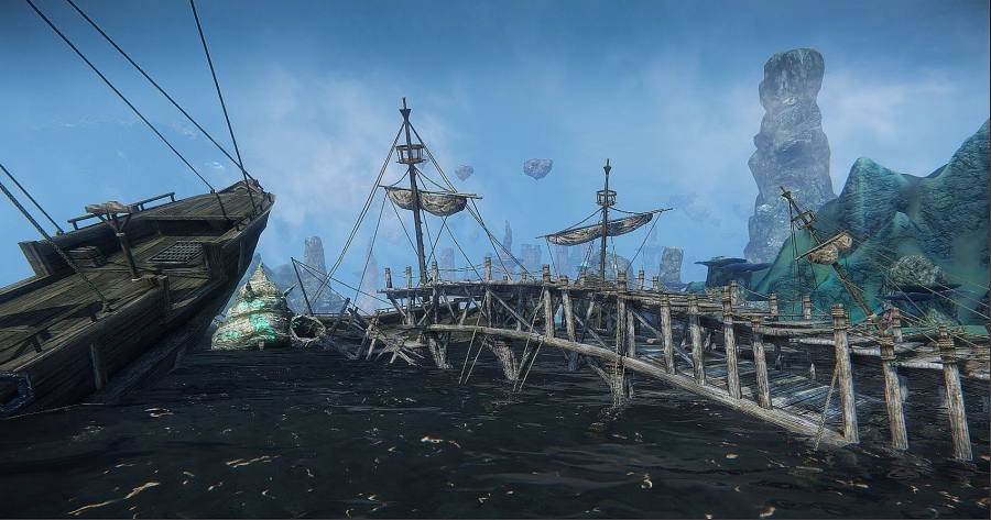 「イカロス オンライン」世界観を表現したコンセプトアート＆スクリーンショットなどが一挙公開の画像