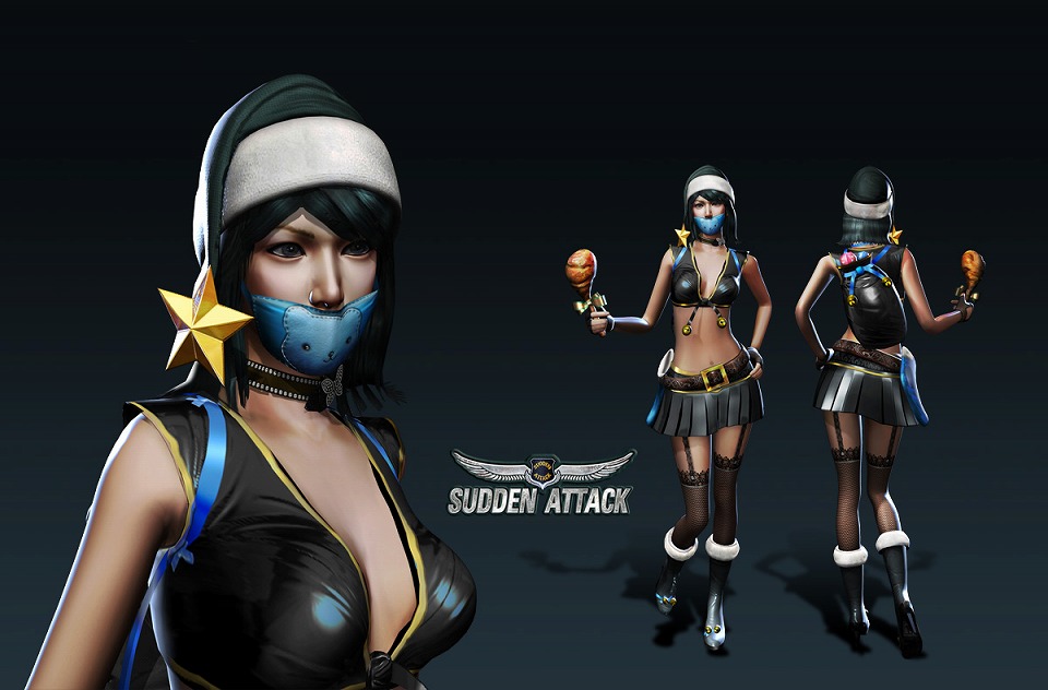 「サドンアタック」冬季限定マップ「アイスワールド(雪合戦)」が実装！キャラクターの再販売も開始の画像