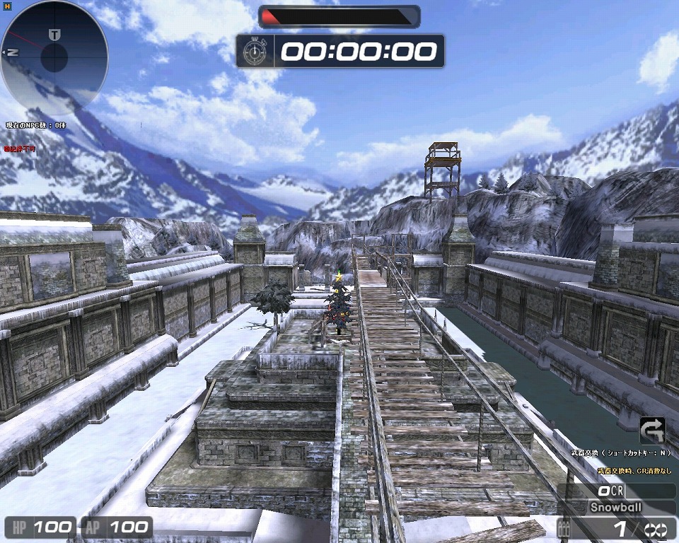 「サドンアタック」冬季限定マップ「アイスワールド(雪合戦)」が実装！キャラクターの再販売も開始の画像