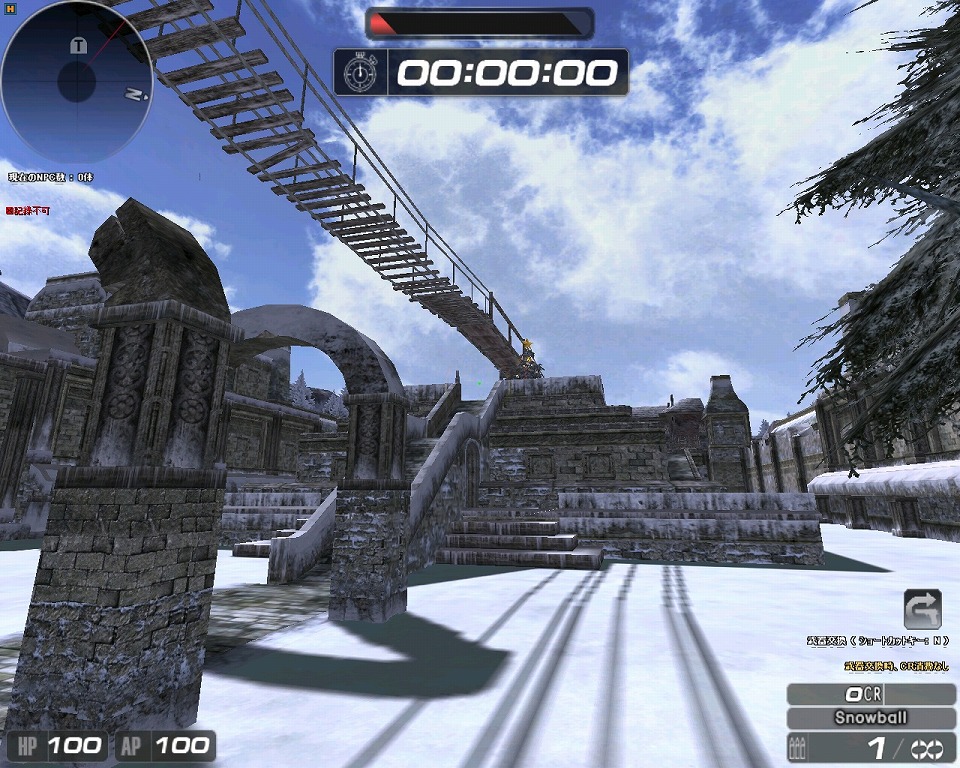 「サドンアタック」冬季限定マップ「アイスワールド(雪合戦)」が実装！キャラクターの再販売も開始の画像