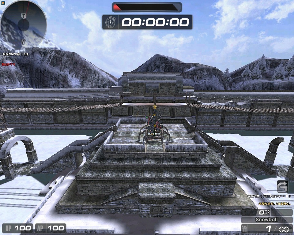 「サドンアタック」冬季限定マップ「アイスワールド(雪合戦)」が実装！キャラクターの再販売も開始の画像