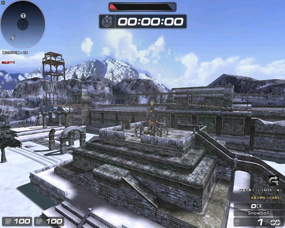 「サドンアタック」冬季限定マップ「アイスワールド(雪合戦)」が実装！キャラクターの再販売も開始の画像