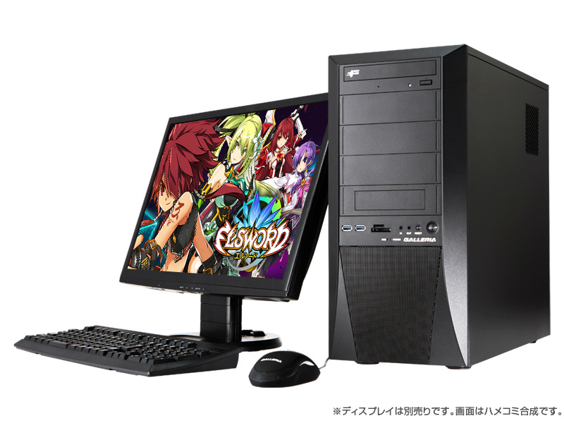 ドスパラ、「エルソード」推奨モデルに最新ハードウェアを搭載したデスクトップ3機種＆ノートモデル1機種を追加の画像