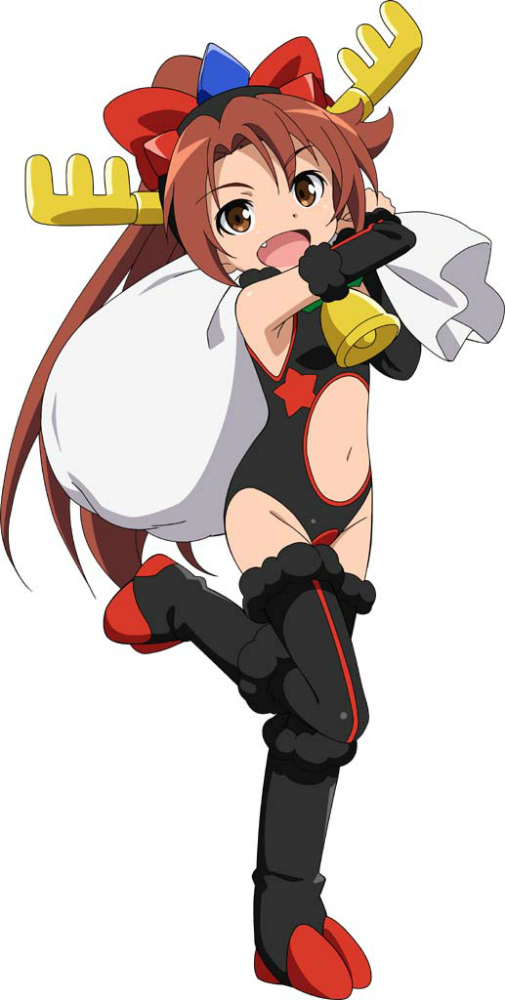 「ロボットガールズZ ONLINE」クリスマス限定衣装の「ガイちゃんトナカイ」と「ゲッちゃんサンタ」が登場！イベントマップ「聖夜の商店街」も実装の画像