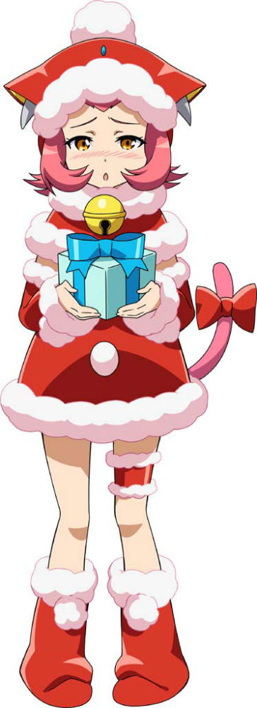 「ロボットガールズZ ONLINE」クリスマス限定衣装の「ガイちゃんトナカイ」と「ゲッちゃんサンタ」が登場！イベントマップ「聖夜の商店街」も実装の画像