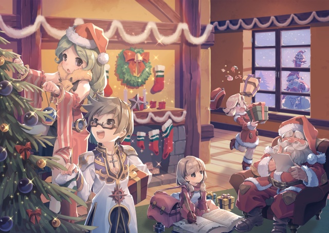 「ラグナロクオンライン」季節イベント「クリスマスパーティー2014」が開催！「モンスターハウス12月の祝日開催」もの画像