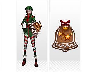 「ラペルズ」毎週違ったアイテムがもらえる「冬休み ログインスタンプキャンペーン」が開催！「クリスマス装飾武器」の販売も開始の画像