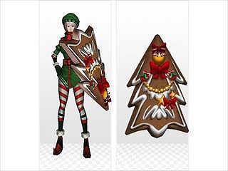 「ラペルズ」毎週違ったアイテムがもらえる「冬休み ログインスタンプキャンペーン」が開催！「クリスマス装飾武器」の販売も開始の画像